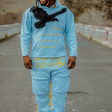 Vultures Guild "Tiffany Blue & Yellow" Sweatsuit
