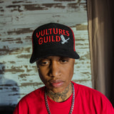 VG Red & Black Corduroy Trucker