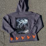 Vultures Guild "Ember Slate" Hem Less Hoodie